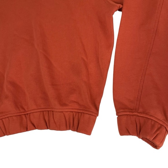 lululemon Softstreme Perfectly Oversized Cropped Crew Sweatshirt Solar Orange - Picture 12 of 16